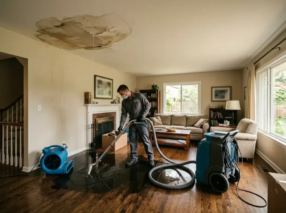 attic-pipe-burst-ceiling-drip-008 — frequently asked questions, Water Damage Restoration & Carpet Care in Lawrenceburg, KY